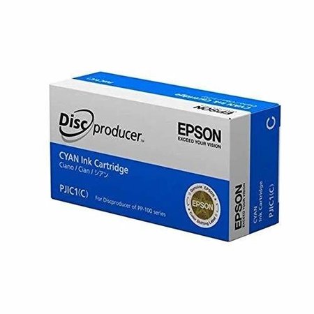 EPSON Ink, Cyan, PJIC1, for Discproducer C13S020447